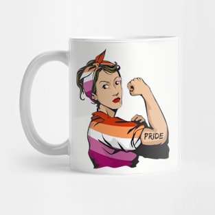 LESSBIAN MOM PRIDE Mug